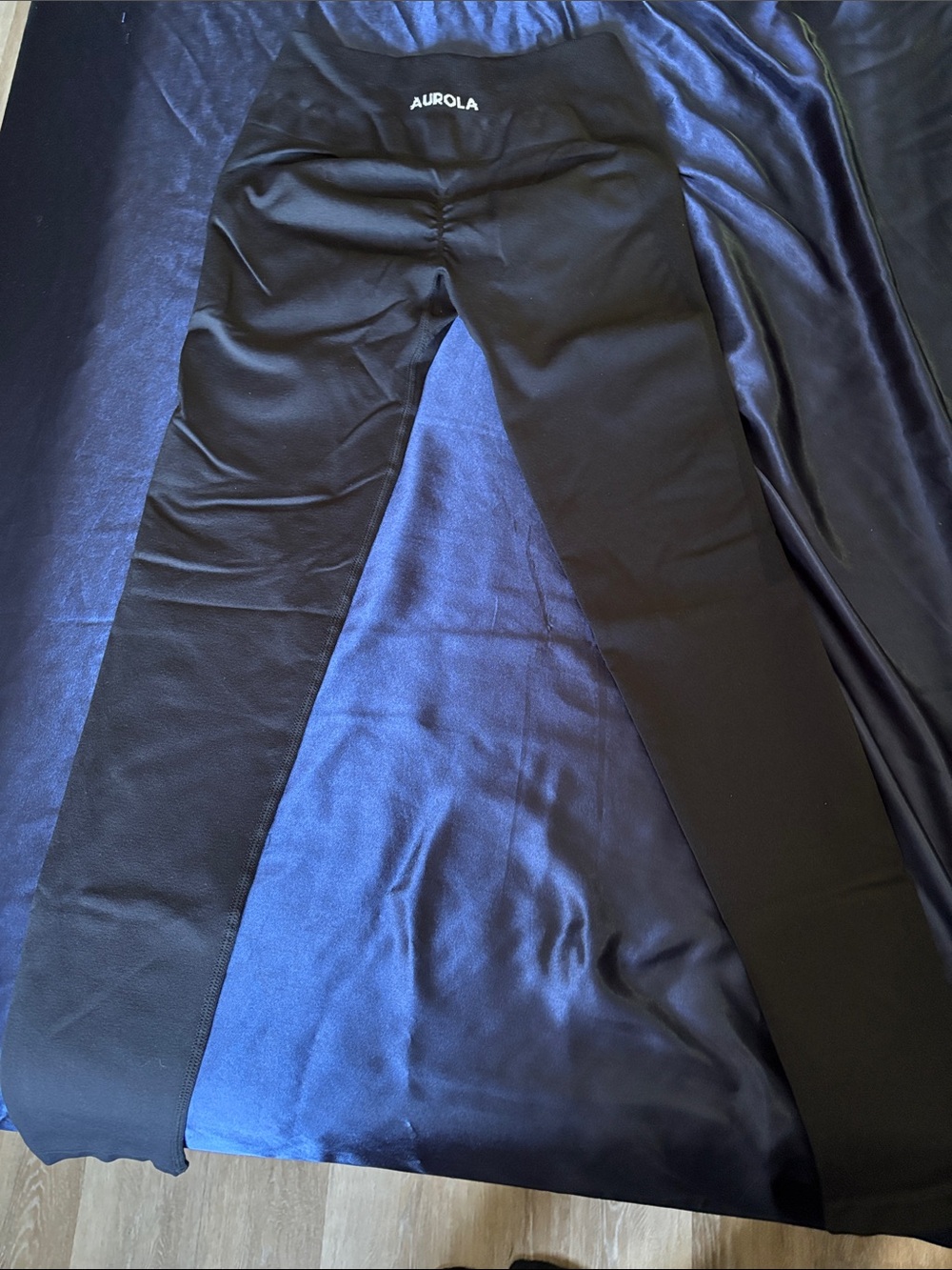 Aurola High-Waist Black Leggings